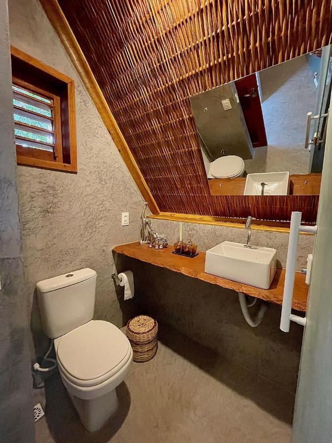 Pousada Villa Di Luna Sao Miguel do Gostoso Bagian luar foto