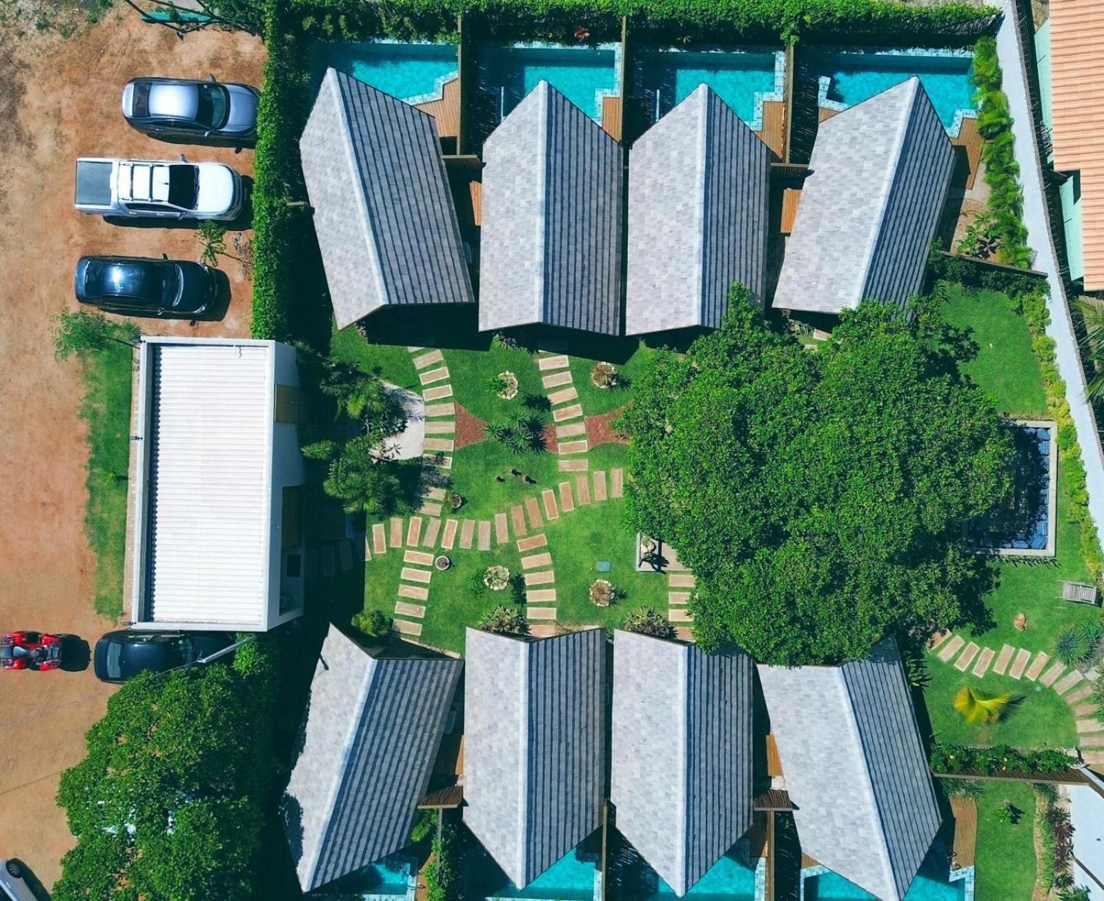 Pousada Villa Di Luna Sao Miguel do Gostoso Bagian luar foto