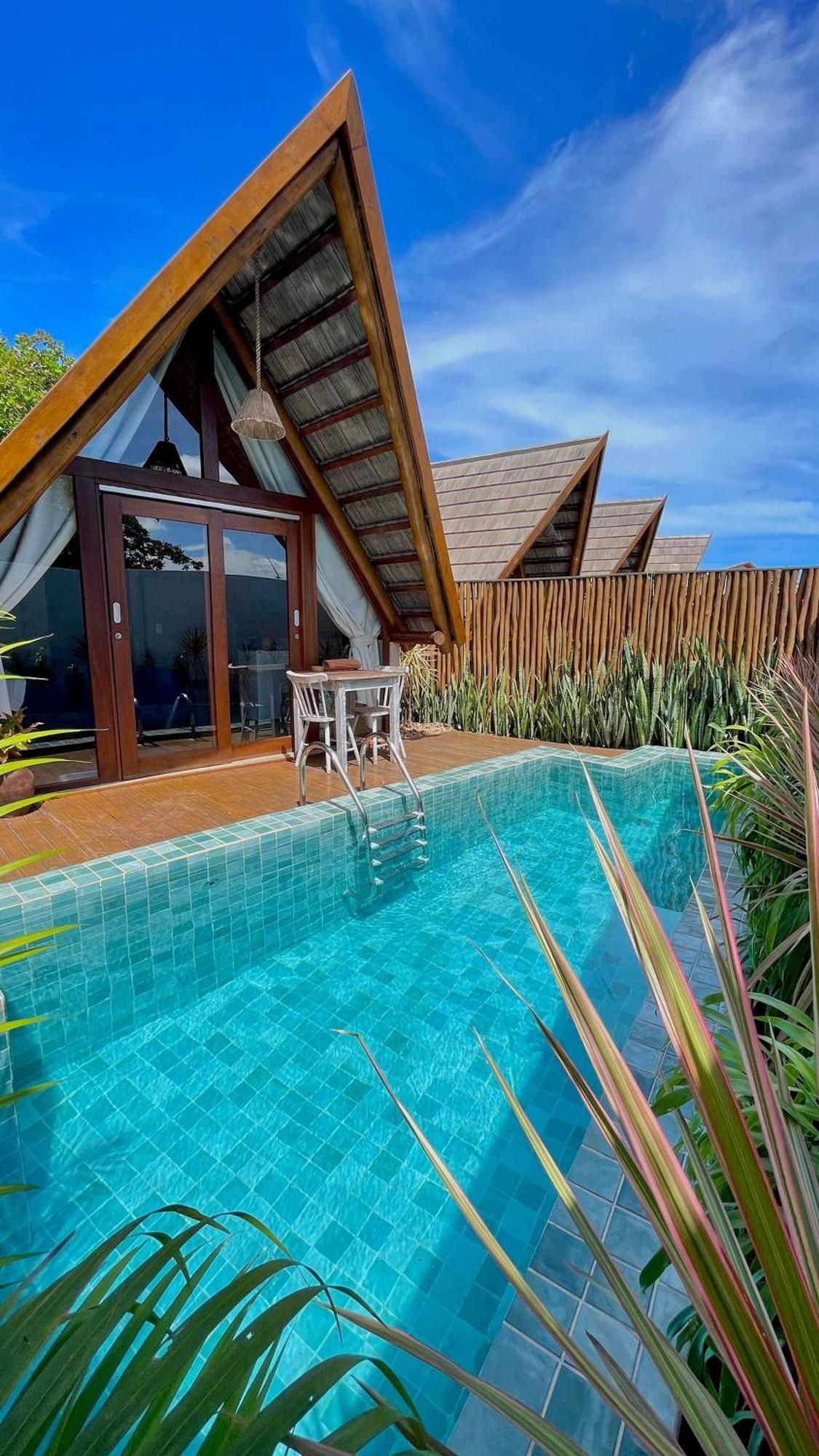 Pousada Villa Di Luna Sao Miguel do Gostoso Bagian luar foto