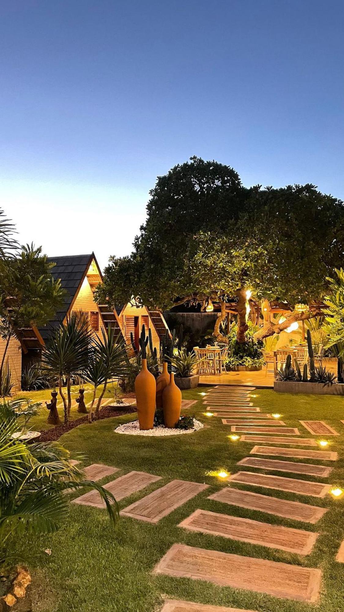 Pousada Villa Di Luna Sao Miguel do Gostoso Bagian luar foto